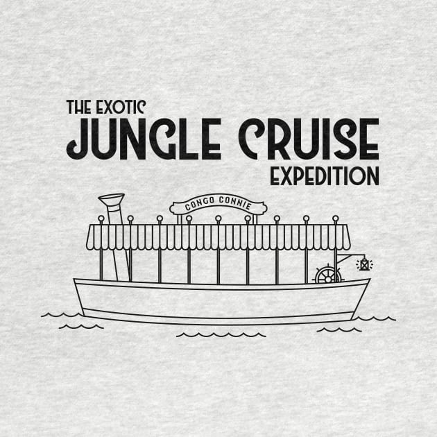 Jungle Cruise T-Shirt by stuffsarahmakes